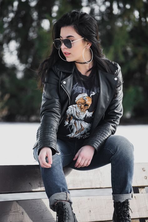 Goth, Pinup, Clothing, Fashionable, Plus Size, Grunge, Witchy, Alternative, Punk, fashion. Plus Size Grunge, Rocker Fashion, Rocker Outfit, Leather Jacket Girl, Rocker Girl, Tokyo Street Fashion, 90s Fashion Grunge, Rock Outfit, Rock Outfits