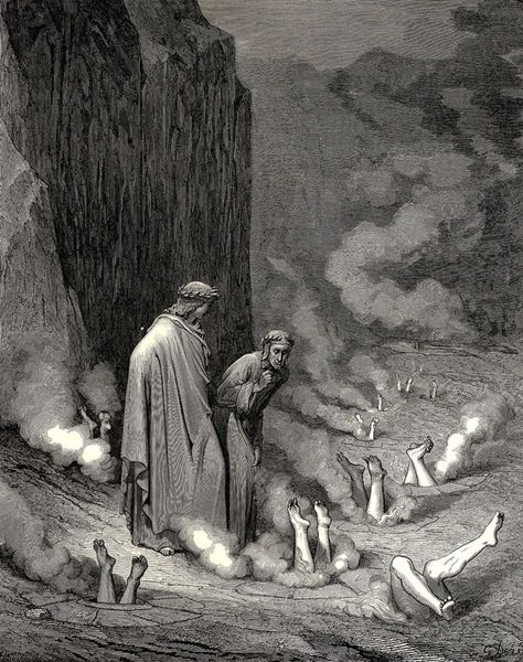 Gustavo Dore, Illustration Kunst, Dantes Inferno, Gustave Dore, Dante Alighieri, Hur Man Målar, Art Et Illustration, Wood Engraving, Art And Illustration