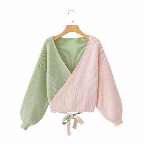 Check out this product on Alibaba App 2021 Fall Winter New Stitching Cross Strap Long Sleeved Loose Knitted Pullover Sweater Women Tops Fall Knit Sweater, Cropped Pullover, Loose Knit Sweaters, Knit Wrap, Chic Sweaters, Knitting Women Sweater, Wrap Sweater, Strap Design, Everyday Dresses