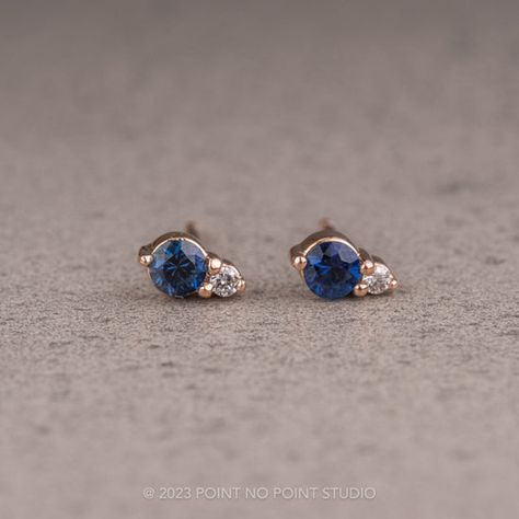 Unique Stud Earrings, Sapphire Drop Earrings, Blue Sapphire Earrings, Sapphire Stud Earrings, Blue Stud Earrings, Stud Earrings Unique, Virtual Wardrobe, Sapphire Earrings Studs, Sapphire Rings