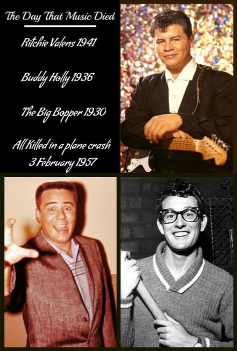 The Day The Music Died, Big Bopper, Ritchie Valens, American Bandstand, Famous Graves, Oldies Music, American Pie, Buddy Holly, Rock N Roll Music