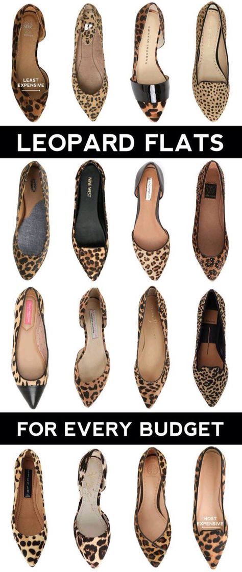 Chic Pointed Nose, Mode Shoes, Leopard Print Shoes, Leopard Flats, Shoe Closet, Crazy Shoes, Shoe Obsession, Shoe Lover, Beautiful Shoes