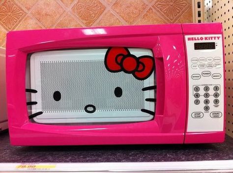 Hello Kitty microwave! Available at Target. Hello Kitty Kitchen Appliances, Hello Kitty Appliances, Hello Kitty Kitchen, New Kitchen Gadgets, Hello Kitty Merchandise, Hello Kitty House, Pink Sparkly, Hello Kitty Items, Hello Kitty Collection