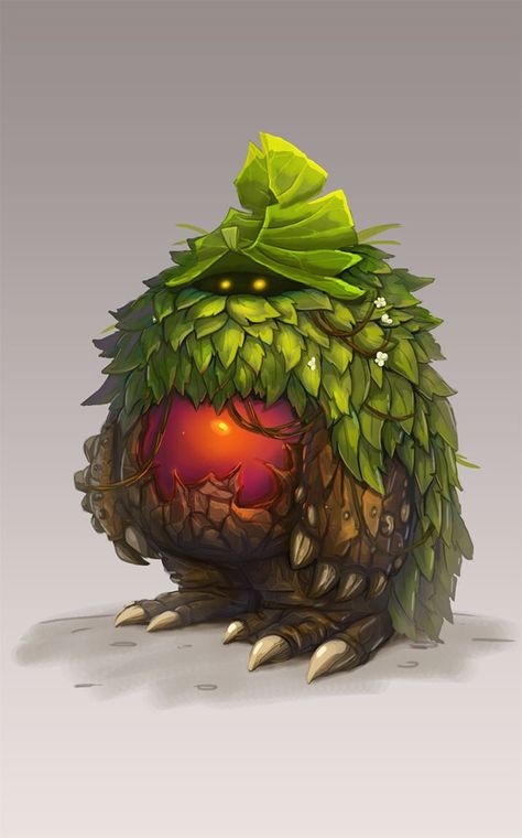 Plant Monster, Heroic Fantasy, Fantasy Beasts, Forest Creatures, Monster Concept Art, Dungeons And Dragons Homebrew, Fantasy Monster, Fantasy Creatures Art, Mythical Creatures Art