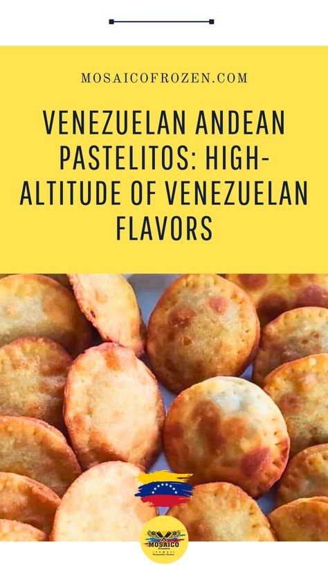 When the aroma of Venezuelan Andean pastries fills the air, you know you're about to enjoy a culinary treasure. Originating from Venezuela's Andes, these pastries are a legacy of tradition and flavor. With a crispy dough and varied fillings like meat, chicken, or cheese, they capture the essence of high-altitude cuisine. Whether fried or baked, each bite offers a taste of Venezuelan heritage, connecting you to the rich culture and history of the Andes. Pastelitos Recipe, 90s Playlist, Carribean Food, Venezuelan Food, International Dishes, Flour Alternatives, Flour Recipes, Latin Food, High Altitude