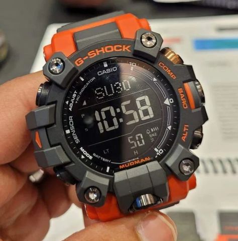 Gshock Watch For Men, Best G Shock Watch, G Shock Mudmaster, G Shock Mudman, New G Shock, Husband Clothes, G Shock Frogman, Gshock Dw5600, G Shock Limited Edition