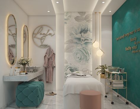 Home Spa Room Decor, Massage Room Ideas, Spa Esthetics, Home Massage Room, Spa Room Design, Spa Room Ideas, Massage Room Design, Massage Room Decor, Home Spa Room