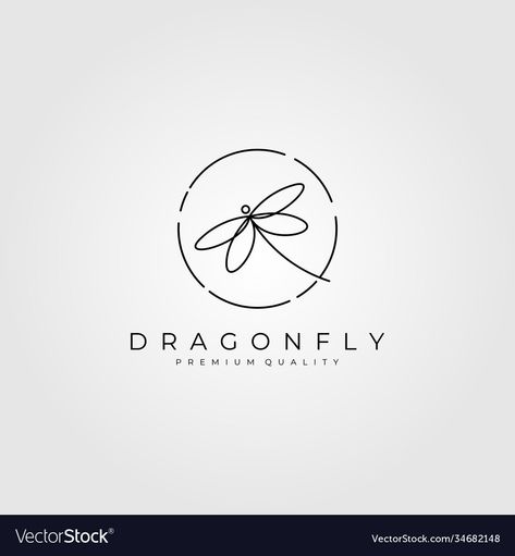 Dragonfly Logo Design Ideas, Logo Dragonfly, Dragonfly Outline, Brand Concept Board, Dragonfly Vector, Dragonfly Logo, Dragonfly Images, Dragonfly Drawing, Small Business Marketing Plan