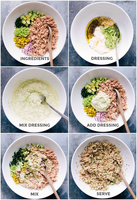 Tuna Mix Recipes, Tuna Salad Dressing, Tuna Salad Healthy, Healthy Tuna Sandwich, Tuna Wraps Recipes, Tuna Lunch, Avocado Sandwich Recipes, Healthy Tuna Recipes, Tuna Sandwich Recipes