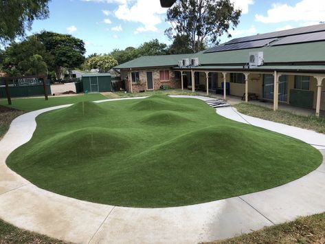 More Stories — Nature Inspired Playgrounds Learning Challenge, Hand Water Pump, Multi Level Deck, Skillion Roof, Walking The Plank, Recycle Timber, Creek Bed, Children Park, Live Tree