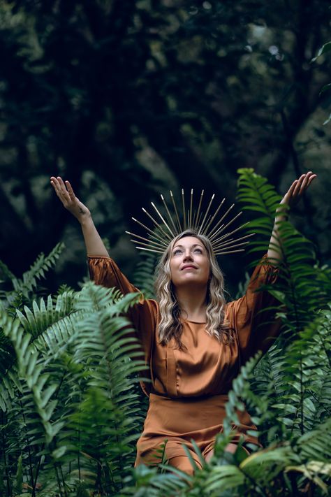 The mystical forest in South Florida was the perfect location for this oracle reader's branding photoshoot. We created photos of several different archetypes and these are some of the photos from the red cape series. The full story with images and behind-the-scenes video is coming to my blog soon, stay tuned! Oracle Photoshoot, Goddess Theme Photoshoot, Nature Goddess Photoshoot, Mystic Photoshoot, Mystical Photoshoot, Nature Witch Photoshoot, Elements Photoshoot, Mystic Photography, Sage Branding