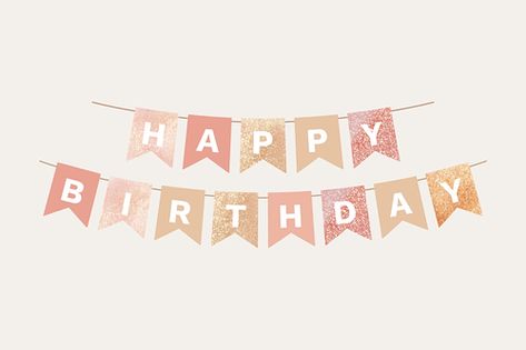 Happy Birthday Banner Background, Background Happy Birthday, Png Happy Birthday, Banner Sticker, Frame Wallpaper, Happy Birthday Png, Birthday Banner Background, Birthday Flags, Pastel Design