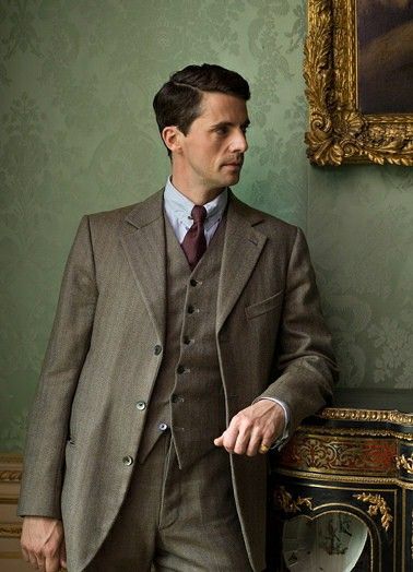 Matthew Goode Downton Abbey, Victor Aesthetic, Henry Talbot, Michael Donovan, Matthew William Goode, Men's Retro Style, Suit Styles, Lady Portrait, Matthew Goode