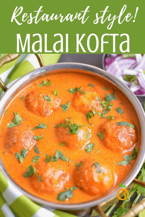 Malai Kofta Recipe, Restaurant Style Recipes, Kofta Recipe, Malai Kofta, Friends Recipes, Fried Potato, Fried Dumplings, Indian Recipe, Superfood Recipes