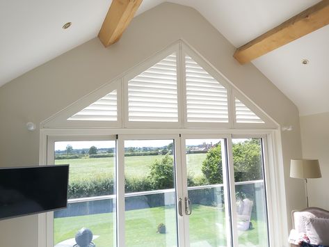 Apex Windows, Triangle Windows, Triangular Windows, Apex Window, Triangle Window, Cellular Blinds, Home Board, Window Shutters, Venetian Blinds