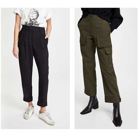 How to wear cropped pants Cropped Pants Winter, Black Cargo Pants Outfit, Monochromatic Outfit, Tall People, Cargo Pants Outfit, Black Cropped Pants, Black Cargo Pants, Utility Pants, Black Cargo