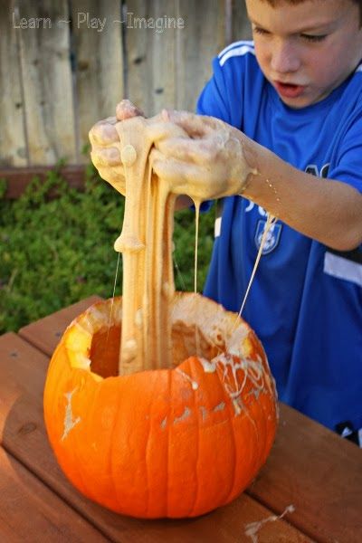 Pumpkin Slime, Fall Activities For Kids, Fall Sensory, Slime Recipes, Halloween Sensory, Pumpkin Activities, Halloween Preschool, Harvest Party, Fall Recipe