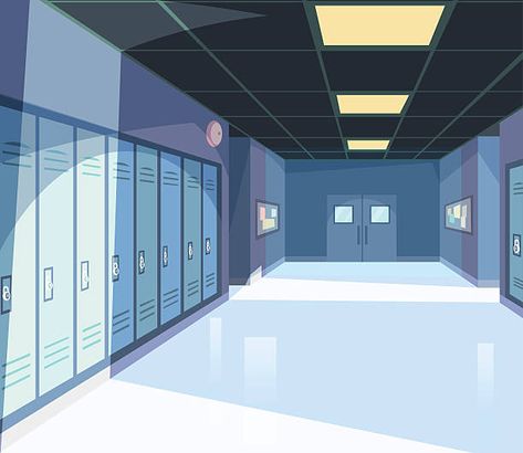 2,431 School Lockers Hallway Stock Photos, High-Res Pictures, and Images - Getty Images School Lockers Hallway, Trans Film, Building Cartoon, High School Lockers, School Hallway, Infographic Inspiration, School Hallways, Hallway Design, School Lockers