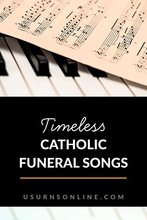 Scripture Readings For Funerals, Celebration Of Life Music, Hymns For Funerals, Memorial Songs, Catholic Hymns, Church Songs, Sympathy Quotes, Memorial Service, Songs To Sing