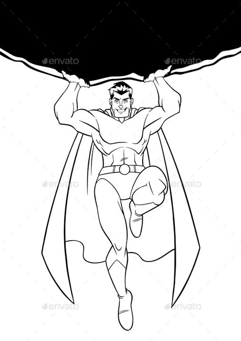 Superhero Holding Boulder Line Art #Holding, #Superhero, #Boulder, #Art Cape Superhero, Illustration Man, Art Vector Illustration, Adobe Illustrator Vector, Line Art Illustration, Illustrator Vector, Line Art Vector, Illustration Sketches, Front View