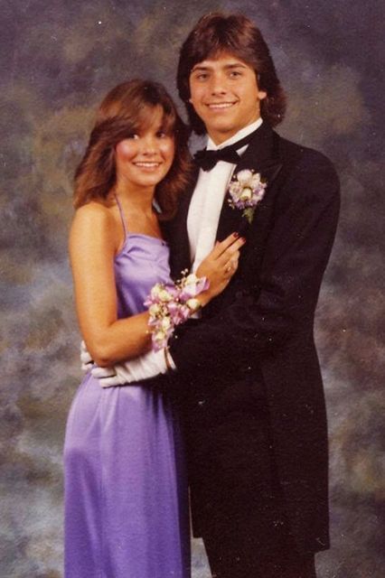 Awkward Prom Photos, Couple Prom Pictures, Celebrity Prom Photos, Funny Prom, 80s Pictures, 1980s Prom, Celebrity Yearbook Photos, Prom Pictures Couples, Prom King