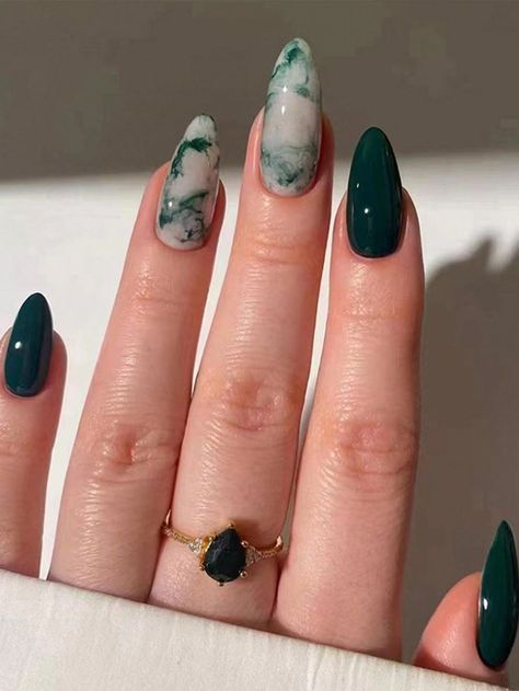 #nail design #nail inspo #elegant nails #nails #prom nails #trendy nails #minimalist nails #cool nail inspo #fourth of july nails #nude nail designs #ongle tendance ete 2024 #summer nails #coffin nails designs #coffin nails #grad nails #summer toe nails #spring nails #nail ideas #nails acrylic #nail designs #nail inspo #nagels #nägel inspiration #bored panda coin #bored panda #summer acrylic nails #simple summer nails #holiday nails #4th of july nails #beach nails #summer nails 2024 Dark Green Summer Nails, Gel Nails Simple Design, Simple Nail Design Ideas, Almond Nails Simple Design, Nails Pictures Ideas, Dark Green Nails Ideas, Classic Summer Nails, Random Nail Designs, Nails Inspiration Green