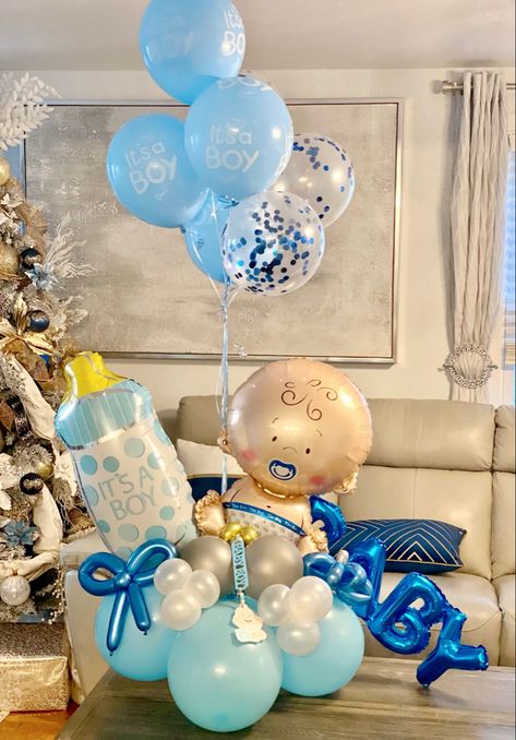 Welcome Baby Boy Balloons, Welcome Home Baby Boy Decorations, Baby Boy Decorations Welcome, Welcome Baby Boy Decorations, Baby Boy Welcome Decoration At Home, Welcome Home Baby Ideas, Welcome Baby Boy Decoration Ideas, Baby Gender Reveal Party Games, Balloon Decorations Diy Tutorials