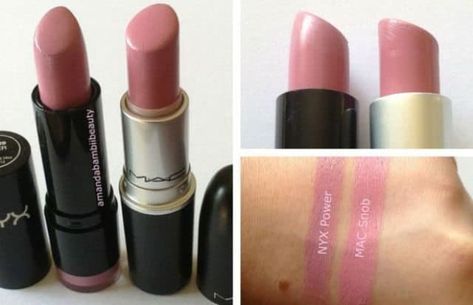 MAC Snob Dupes - Glossypolish Expensive Lipstick, Mac Snob, Make Up Kits, Mac Lipstick Swatches, Mac Velvet Teddy, Lipstick Mac, Lipstick Designs, Lipstick Art, Best Lipsticks