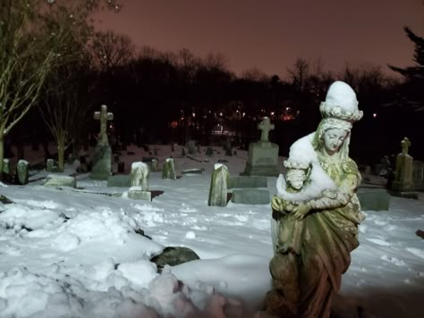 cemetery in winter flash photography creepy snow tombs Terrence Loves You, Midwest Emo, Ethel Cain, Southern Gothic, December 30, Memento Mori, Graveyard, Dark Aesthetic, Cemetery