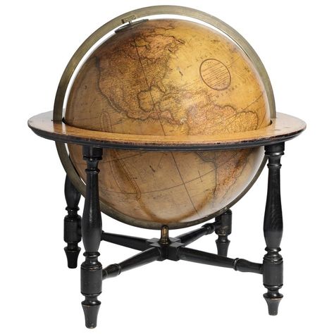 Old Globe, Painted Globe, Wood Columns, World Globes, Hans Wegner, World Globe, Iconic Furniture, Outdoor Art, Utrecht