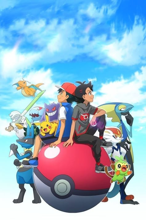 Ash And Pokemon Wallpaper, Pikachu Ash Wallpaper, Ash And Goh Pokemon Wallpaper, Pokemon Ash And Pikachu Wallpaper, Pokemon Journeys Wallpaper, Ash Pokemon Drawing, Ash Pokemon Wallpaper, Ash And Pokemon, Pokemon 4k Wallpaper