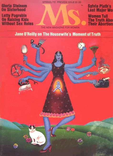 Remembering Miriam Wosk, First Ms. Cover Artist - Ms. Magazine Blog Feminist Magazine, Feminist History, Ms Magazine, Second Wave Feminism, Gloria Steinem, Oral History, Womens History Month, Raising Kids, Women In History