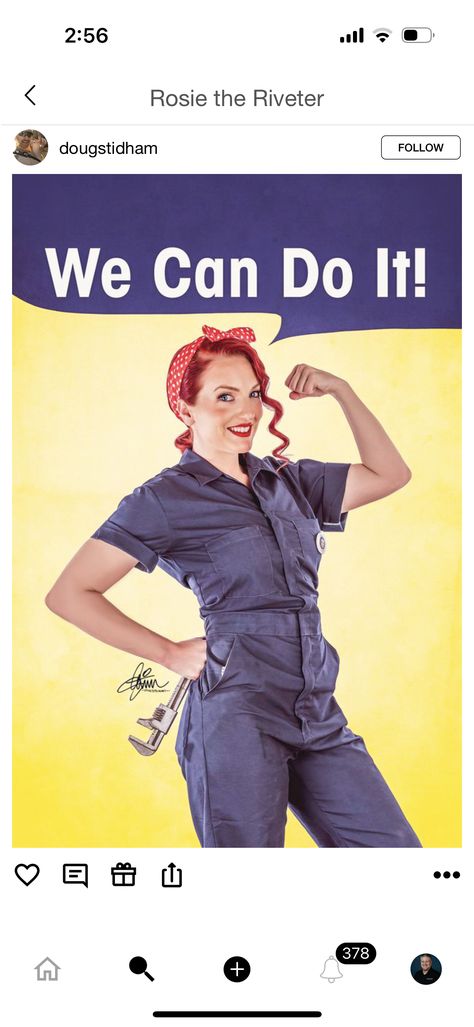 Rosie Riveter, Rosie The Riveter, We Can Do It