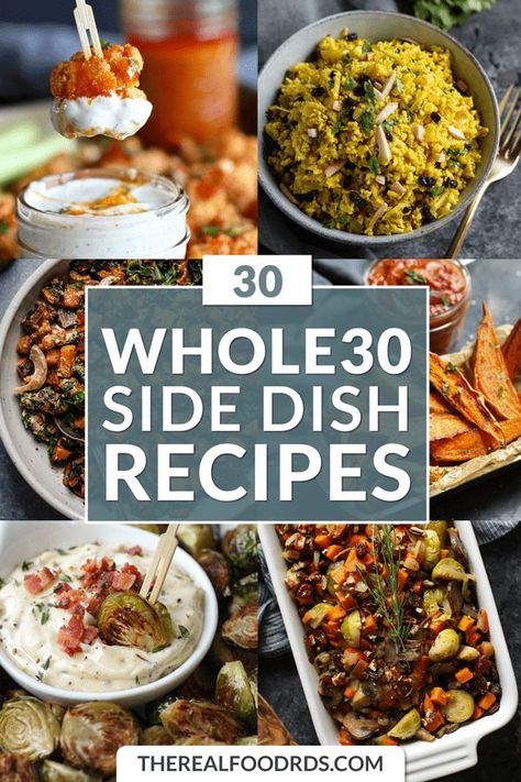 Whole30 Sides, Whole30 Recipe, Paleo Soups, Real Food Dietitians, Whole30 Recipes, Salad With Sweet Potato, Sheet Pan Recipes, Healthy Side Dishes, Side Recipes