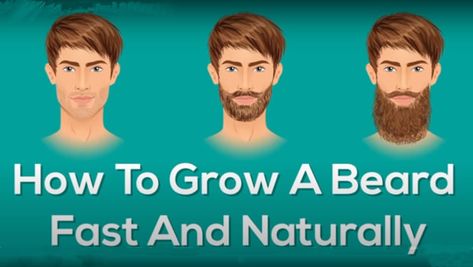 8 Ways to Grow a Beard Fast and Naturally How To Grow Beard Faster Natural, Grow Beard Faster, Grow A Beard, Natural Beard, Increase Hair Growth, Beard Look, Full Beard, Awesome Beards, Grow Beard