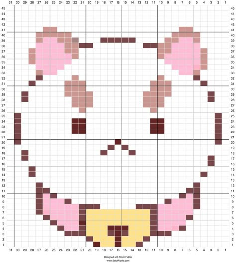 bee and puppycat knit pattern Bee Puppycat, Pixel Grid, Grid Patterns, Graph Crochet, Pixel Art Templates, Diy Perler Bead Crafts, Pixel Crochet, Pixel Art Grid, Bee And Puppycat