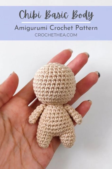 Body Crochet Pattern, Crochet Keychains, Doll Amigurumi Free Pattern, Doll Patterns Free, Crochet Doll Tutorial, Crochet Dolls Free Patterns, Crochet Keychain Pattern, Pola Amigurumi, Crochet Design Pattern