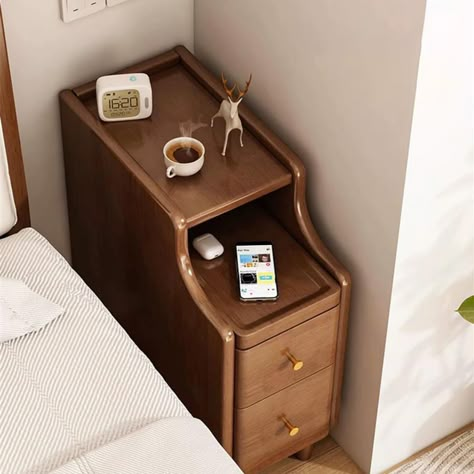 Bedside Table Wood, End Table Bedroom, Bedroom Side Table, Small Bedside, Small Bedside Table, Wood Bedside Table, Side Tables Bedroom, Snack Table, Table Bedroom