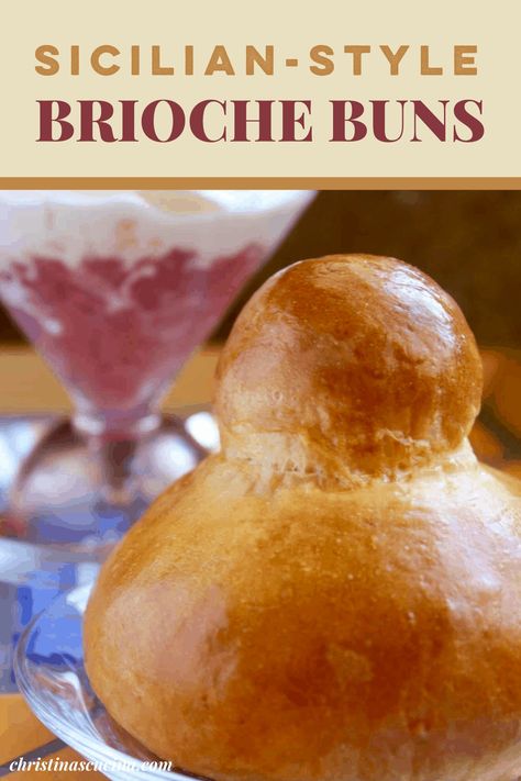 Use this recipe for all your brioche needs from hamburger buns to a morning breakfast addition to your bread basket, but don't forget to try them with a granita and cream, Sicilian style! #brioche #briocherecipe #briochebun #sicilianfood #italianfood Italian Brioche Recipe, Sicilian Brioche, Italian Brioche, Brioche Buns Recipe, Brioche Bread Recipe, Bread Desserts, Granita Recipes, Sicilian Food, Dessert Hacks