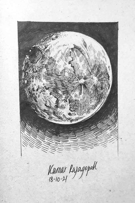 Night Sky Drawing, Values Art, Pen And Ink Illustrations, Cute Sketch, Inktober 2023, Ink Pen Art, Vintage Moon, Moon Drawing, Night Art