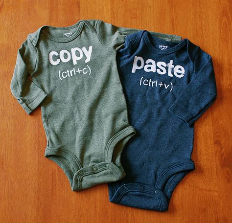 Twin Baby Clothes, Twin Onesies, Twin Baby Boys, Twins Gift, Baby Twins, Seeing Double, Twin Outfits, Twin Pregnancy, Twins Baby Shower