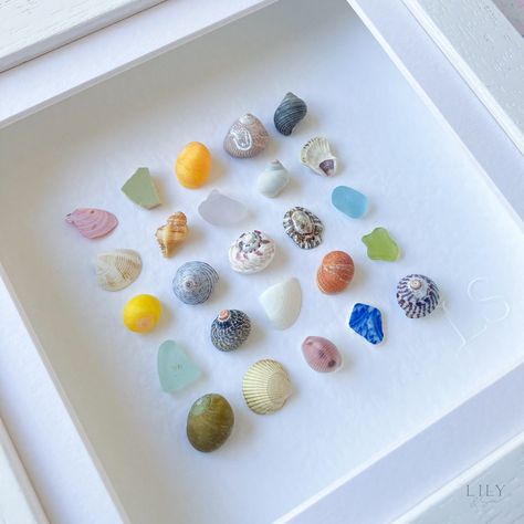 Sea glass art projects