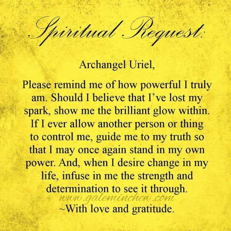 Archangel Uriel, Please remind me of how powerful I truly am... Archangels Uriel, Archangel Uriel Prayer, Uriel Archangel, Angel Meditation, Spiritual Angels, Archangel Uriel, Archangel Prayers, Angel Spirit, Spiritual Awakening Signs