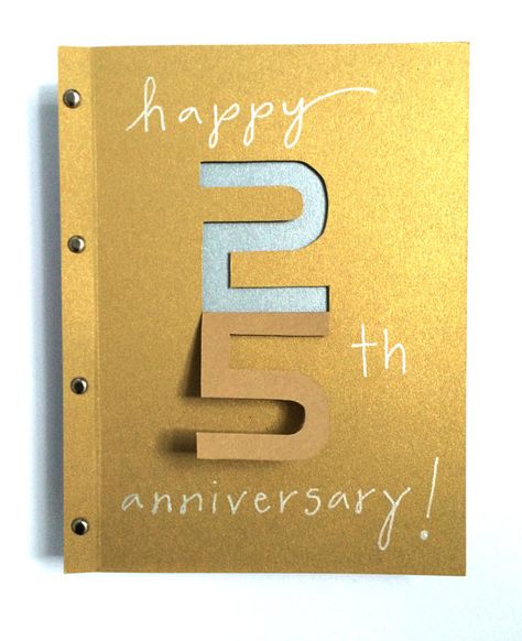 25 Anniversary Card Ideas, Parents Anniversary Card Diy, Happy Anniversary Card Ideas For Parents, 25th Birthday Cards Handmade, 25th Anniversary Card Ideas, 25th Birthday Card Ideas, 25th Anniversary Ideas For Parents, 25th Anniversary Cards Handmade, Anniversary Card Ideas For Parents