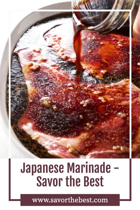 Japanese Bbq Marinade, Japanese Meat Marinade, Hibachi Meat Marinade, Japanese Steak Marinade, Japanese Steak Recipes, Asian Marinade For Beef, Hibachi Marinade, Hibachi Steak Marinade, Asian Beef Marinade