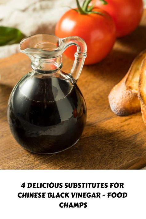 Chinese black vinegar is used in Asian dishes, but it’s hard to find in regular grocery stores. Try these 4 substitutes for Chinese black vinegar instead! Chinese Black Vinegar, Sweet And Sour Recipes, Black Vinegar, Cooking Eggplant, Types Of Vinegar, Sour Foods, Asian Inspired Dishes, Cold Appetizers, Taste Made