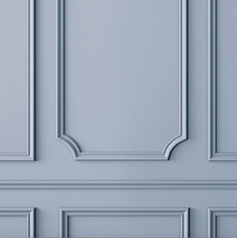 Cerulean Blue Wall Blue Wall Colors, Pintura Exterior, Blue Paint Colors, Cerulean Blue, Wall Molding, Blue Rooms, Blue Bedroom, Paint Colors For Home, Wainscoting