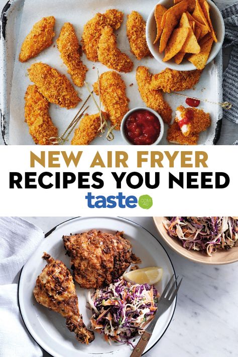 Whether you’re after easy dinner ideas or healthy alternatives to your family favourites, these recipes can all be easily adapted for your Kmart or Philips air fryer. #airfryer #airfrying #airfryerrecipes #australia #australian #australianrecipes Air Fryer Recipes Uk, Canadian Living Recipes, Foods To Cook, Tower Air Fryer, Philips Air Fryer, New Air Fryer Recipes, Healthy Sweet Potato, Air Fryer Recipe, Air Fryer Oven Recipes