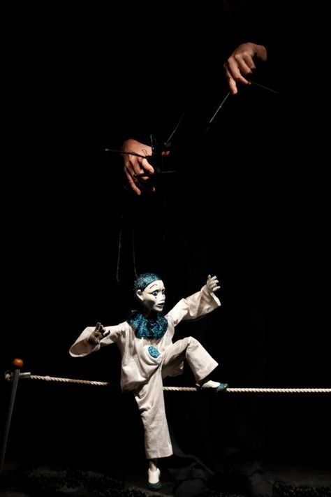 Victorian Circus, Puppetry Arts, Puppetry Theatre, Puppet Theaters, Pierrot Clown, The Marionette, Marionette Puppet, Oopsy Daisy, Puppet Theater