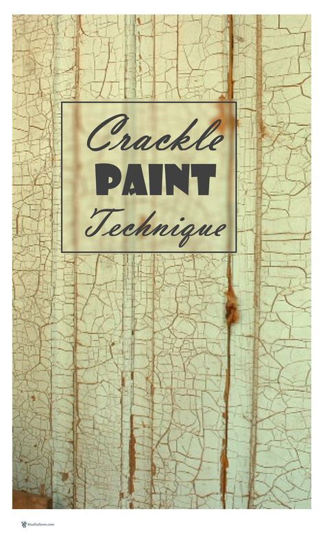 Wood Painting Techniques, Crackle Paint, Rustic Painting, Diy Techniques And Supplies, Shabby Chic Painting, Cracked Paint, Crackle Painting, Craft Photography, Diy Techniques